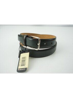 Rubinacci Green Leather Made in Italy Sz 85-100 BRAND NEW